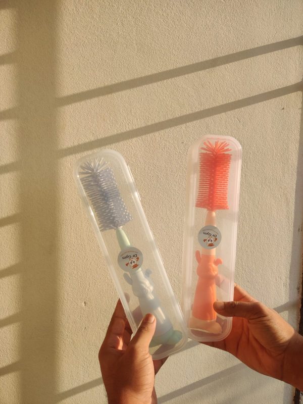Soft Silicone Baby Bottle Cleaning Brush